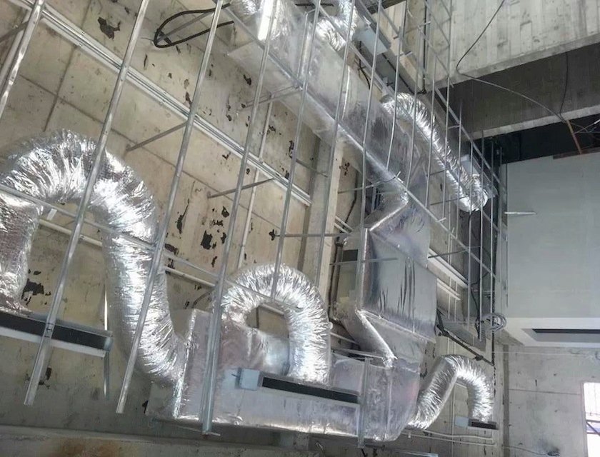 airconditioner duct installation